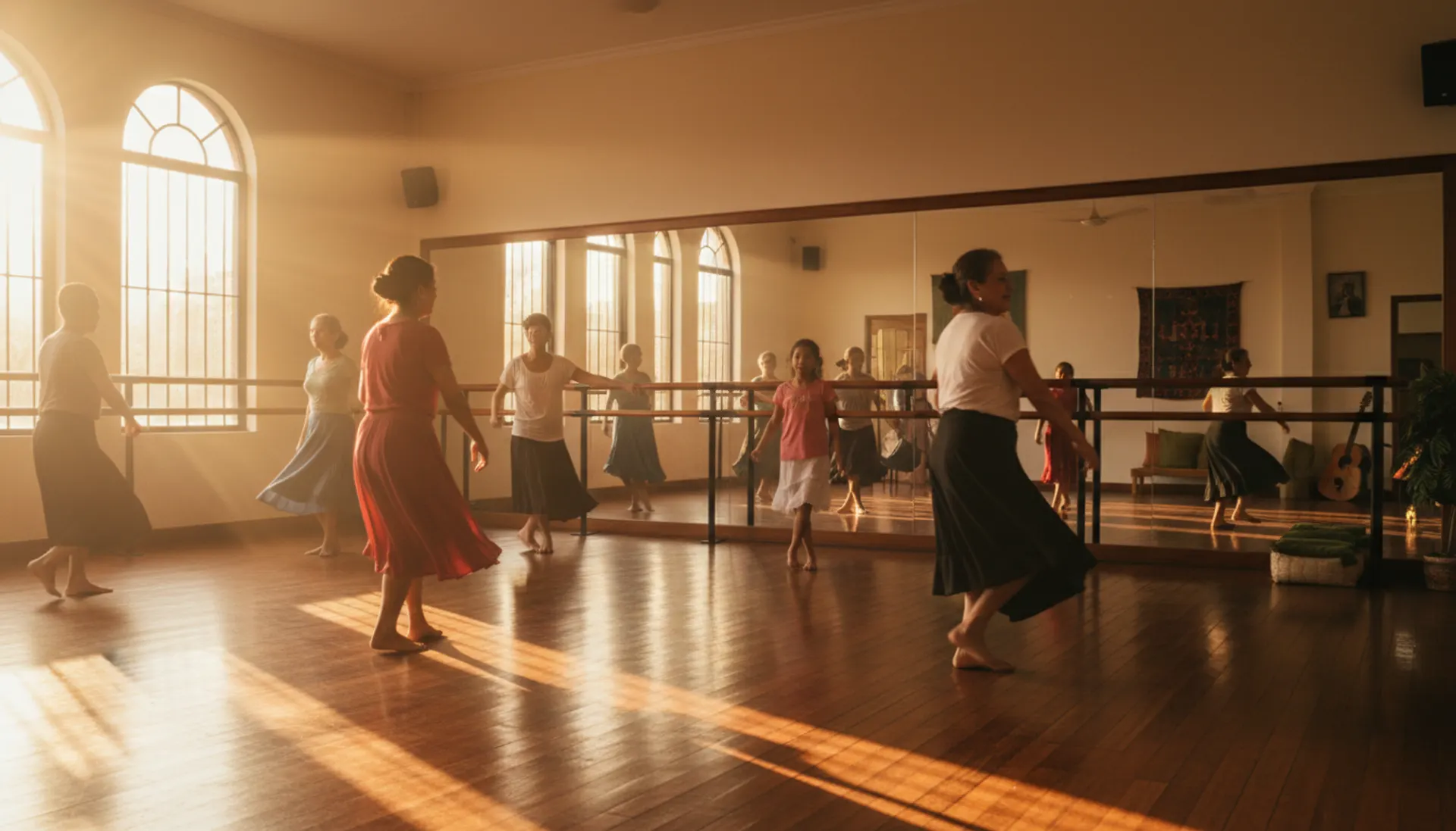 El estudio de Descalza en movimiento